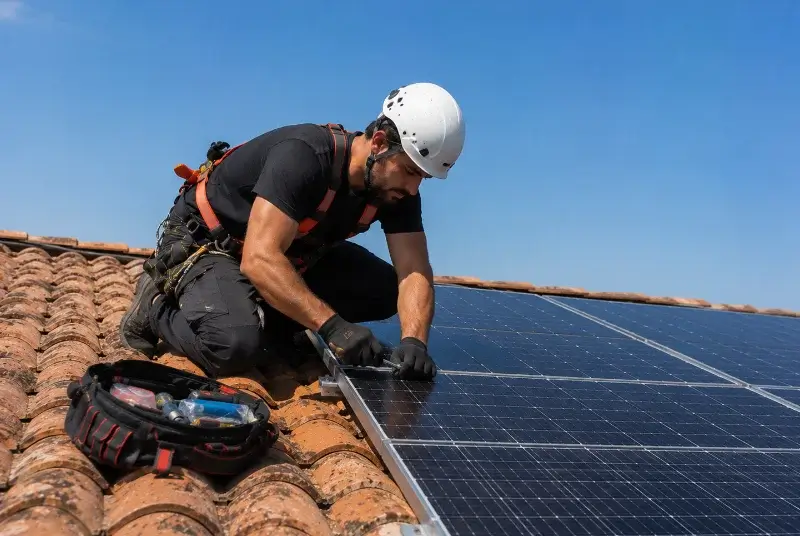Maintenance et monitoring de panneaux solaires à Dettwiller